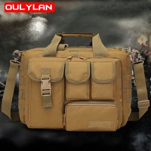 Borteiras laptop de moda Banda de bandbag tactical Messenger Bag ao ar livre bolsas de grande capacidade