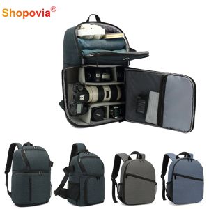 Bags Camera Bag Digital Dslr Bag Waterproof Shockproof Breathable Men Backpack For Nikon Canon Sony Small Video Photo Women Backpack