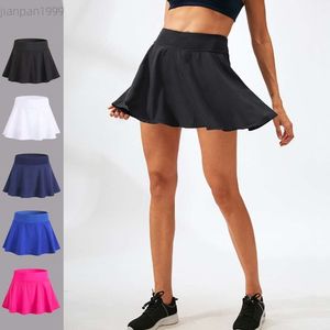 Heißer Verkauf Designer Damen Sports Schnelltrocknen Yoga -Rock Tennis Tanz Yoga Training Rock Anti Light Fitness Lauffutter Kurzrock Yoga Hosen