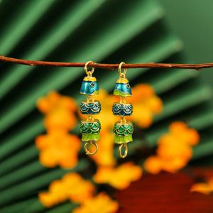 geomancy accessory S Sier Plated Gold Burnt Blue Koi Little Fish DIY Bracelet Necklace Versatile Drip Small Accessories