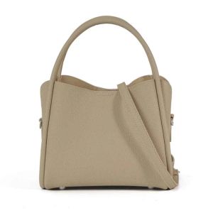 Bags MS New In Spring Summer Luxury Leather Women Bag Unique Minimalist Shoulder Crossbody Handbag Soft Cow Skin Tote Bag Balck 2023