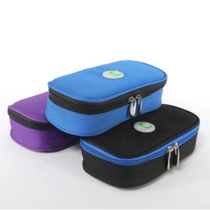 Väskor Portable Diabetes Insulin Cooling Bag Waterproof Protector Pill Ice Pack Cooler Isolation Organizer Fall utan gel