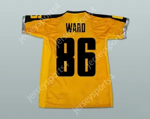 Custom Nome Nome Nome Mens Youth/Kids Gotham Rogues Hines Ward 86 Football Jersey Stitch Cuciti Nuovo S-6XL cucito