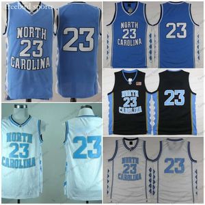 North Youth Carolina Tar Heels 23 Michael Blue College Men Basketball Jersey Mens Black White Jerseys Ed Kids s s