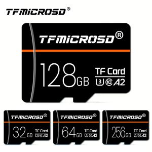 Cartões Tfmicrosd Card de memória 128 GB 256 GB 64GB CLASS10 U3 Speed até 30 MB/S 32 GB A2 UHSI Mini Cart