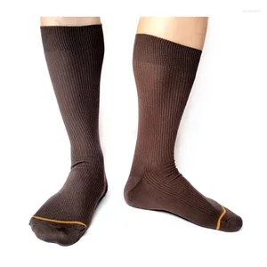 Marca de meias masculinas Algodão de inverno para homens roupas formais de vestido sexy de alta qualidade Sapatos de couro masculino Soxy