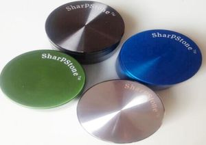 Metal Herb Grinder ostralny kamień 4 części 50 mm ziołowy tytoń CNC Filtr zębów Netto Suchy Herb Pen Pen Vaporizer Vapor E Cig Hard5093389