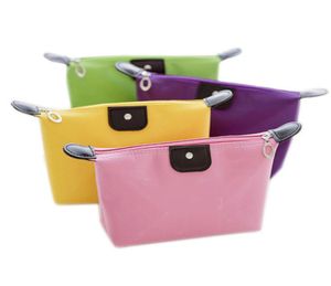 Cosmetic Bag Old Cobbler College Girl Cosmetic Bag Nylon Cloth Color Wash Bags Stylish Zipper Small Bag EEA130076643230