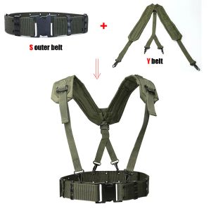 Accessories Outdoor Tactical Belt Cs Army Fans Combat Belts Military Hunting Accessorios Y Belt Girdle Shoulder Chest Strap Tactico Militar