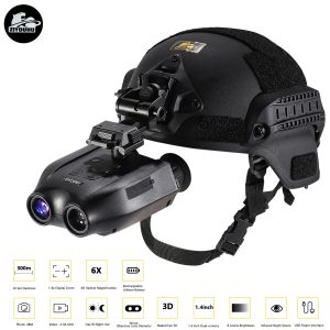 Kameralar Ir Binoküler 8x Dijital Zoom Çift Ekran 48MP 2.5K HD Kamp için Video Kamera Fotoğrafları Kızılötesi Gece Görme Goggles
