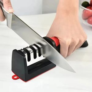 new 2024 1PC Kitchen Multifunctional Knife Sharpener Handheld Fast Cutting Edge Sharpener Stone Scissors SharpenerHandheld sharpening stone