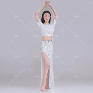 Stage Wear Belly Dance Top Skirt Set Sexy Women Long Suit Carnaval Disfraces Plus Size Costume Party Outfit