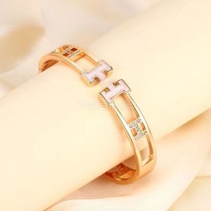 2024 High H Quality Luxury Designer Design Bangle Stainless Steel Bracelets Classic Jewelry Bracelets for Men and Women