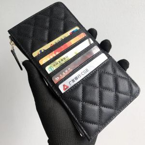 Plånböcker lyxdesigner äkta lädergitter mönster telefon plånbok mobiltelefon väska liten crossbody väska kreditkort fodral