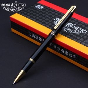 Pennor Hero 285 Fountain Pen Curved Tip Calligraphy Fountain Pen Ritning Sketch Pen 1pcs