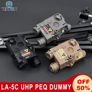 スコープwadsn tactical an peq15 uhp dummy peq15 la5cモデルなしpeqレーザー武器バッテリーケースハンティングアクセサリー