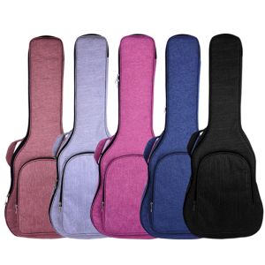 Fall 36/38/39/40/41 Inch Oxford Fabric Classical Guitar 20mm Cotton Thicken Padded Guitar Case Gig Double Strap Waterproof Ryggsäck