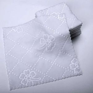 Cleaning Square 23*23Cm Printing Cloths Hotel Kitchen Disinfect Hand Towel Desktop Decoration Lace Towels Superfine Fiber Clean Supplies Th1304 s