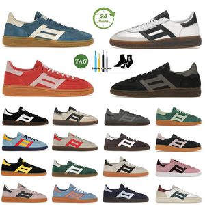 Original Low Platform Skate Handball Spezial Casual Shoes Sneakers Core Black Clear Pink Gum Collegiate Green Wale Bonners Men Women Designer Loafers Lows