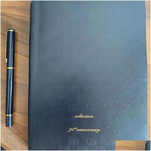 Notepads Designer Wholesale Notebook Studente Notebookaddsignature Pen Set Business Drop Delivery Office Forniture Industrial Non Dhadr