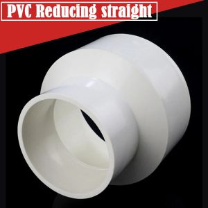 Akvaryumlar 2pcs/lot 63/75/90mm ila 20 ~ 75mm PVC boru düz indirgeyici konektörler akvaryum balık tankı adaptörü bahçe sulama tüpü konektörü