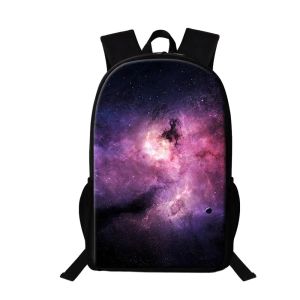 Sacchetti per bambini borse scolastiche galassia stampato da donna con spalla da esterno universe pattern pattern mazzo multifunzione primaria sacca multifunzione primaria