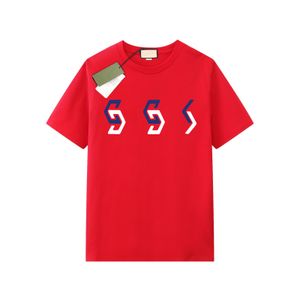 Camisetas femininas e homens Guhome Gucgi Manga curta T-shirt antiga Família T-shirt Unissex Brand Casual Casual Algodão Mulicoloria Estilo