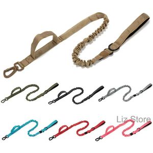 Reflect Outdoor Light Leashes Pet Elasticity Double Pull Explosion-Proof Impact Dog Leash Nylon Pets Accessories Th1072 s