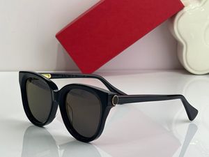 男性と女性のためのサングラス0485ファッションサマートラベルレジャースタイルUV400反ウルトラビオレットレトロプレート楕円形の酢酸フルフレーム眼鏡ランダムボックス