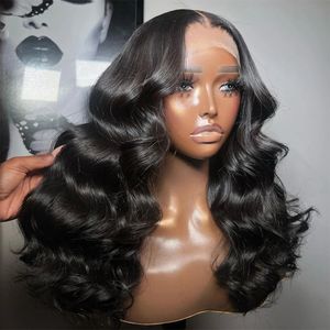 30inch Body Wave 13x4 Spets Front Human Hair Wig 13x6 Spets Frontal peruker för kvinnor Brasilianska Glueless peruker till försäljning 5x5 Stängningsperka 240409
