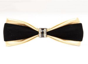 Slapup Bow Tie Erkekler Lüks Pu Pırlanta Bowtie Düğün Partisi İş Hediyesi Kelebek Erkekler Kadınlar Akşam Yemeği Neckwear Kırmızı Blue4861442