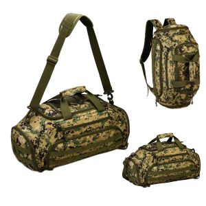 Pastelas de mochila 35l Nylon Equipamento esportivo Bolsas de mensagens à prova d'água Sacos de caminhada Acessórios de viagem bolsa de ombro preto