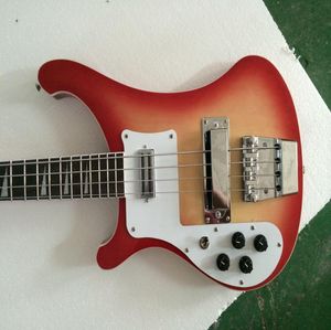 Mão esquerda 4 Strings Richen Bucker Electric Bass Guitar Mahogany Hardware Chrome5821071