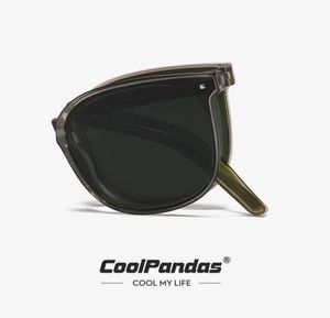 Occhiali da sole coolpandas 2022 cornice pieghevole Donne pieghevoli occhiali da uomo polarizzati lenti del sole design del marchio brand e occhiali 7402340