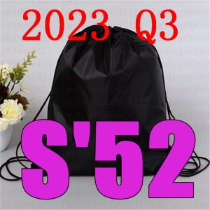 Taschen Neueste 2023 Q3 BAM 52 Kordelbeutel Bam52 Gürtel Washstoffdichtes Rucksackschuhe Kleidung Yoga Laufen Fitness Reisetasche