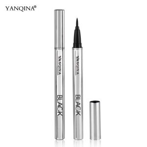 Eyeliner YANQINA Waterproof Makeup Eyeliner Black Liquid Eyeliner Pen Make Up Eye Liner Longlasting Cosmetics Fastdry Eyeliners Pencil