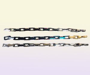 Дизайнерские браслеты ювелирные изделия для звенья цепочка модные браслет женщин -подростки бамбуковые браслет ретро ослепительно оранжевые радужные цвета синие платты6732760
