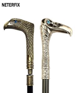 Bronze Eaglehead Walking Stick For Man Party Decorative Walking Cane Men Fashion Elegant Hand Cane Vintage Canes Defense Sticks 28468871