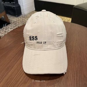 Ess Hat Ball Caps Perforowane czapki Duckbill dla mężczyzn i kobiet Summer Baseball Cap Trendy Hats Student Hats Hats Wszechstronny Essen 9687