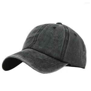 Bollmössor toppnivå baseball mössa män kvinnor vanlig hatt visir bullar trucker unisex messy hattar pack