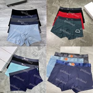 Novos boxeadores masculinos designers de homens sexy de roupas íntimas respiráveis sufriable modal modal 3pcs/caixa