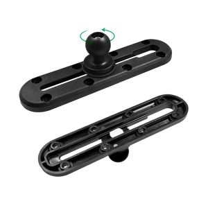 Bulucu Kayak Slayt Ray Balık Bulucu Braket Araba Merkezi Kontrol Çok Quipment Sabit Track 1 inç /1.5 inç Tişaplanmış Top Kafa Braketi