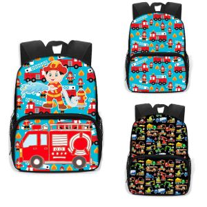 Zaini per bambini borse per bambini per zaini per ragazzi zaino all'asilo cartone animato cartone animato per auto -escavatore trattore toddle kidpack regalo per bambini