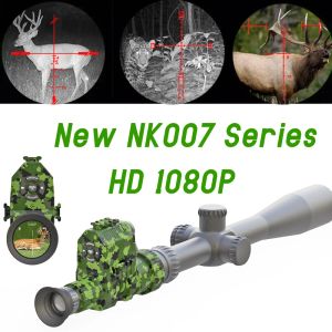 Megaorei NK007 2023 New 1080p夜間ビジョン双眼鏡狩猟カメラ釣りと狩猟の範囲