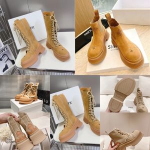 Designer Boots Trendy Women Booties Ankle Boot Luxury Soles Womens Party Heel size 35-40 hiking Desert SMFK GAI