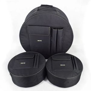 Fall Professional Portable 22 24 SNARE BASS TRUM PACKENT BAG COVER BOX DUMB DRUM ANVÄNDARE Ryggsäck Black Bärande fodral Trummor Gig