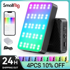 コントロールSmallRig RM75磁気リモートコントロールスマートLEDビデオライト4000MAH大容量バッテリーPD高速充電15ライト3290