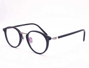 Дизайнерские солнцезащитные очки Masunaga Permantent Glasses GMS819 Pure Titanium Classic японская арт -рамная рама миопийская линза для мужчин и женщин