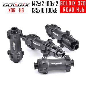 Lights GOLDIX 370 DTSWISS 350 Disc Brake Road Bike Hubs Straight Pull Sealed Bearing Super Light The Central 24H 36T HG/XDR 12S