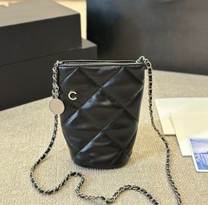 Designerskie torby na telefon komórkowy miękki oryginalny skórzany łańcuch Rhomb Mini jedno ramię w torbie telefoniczne